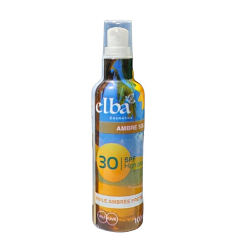 Elba Ambre Solaire Spf30 100 Beautymall Parapharmacie