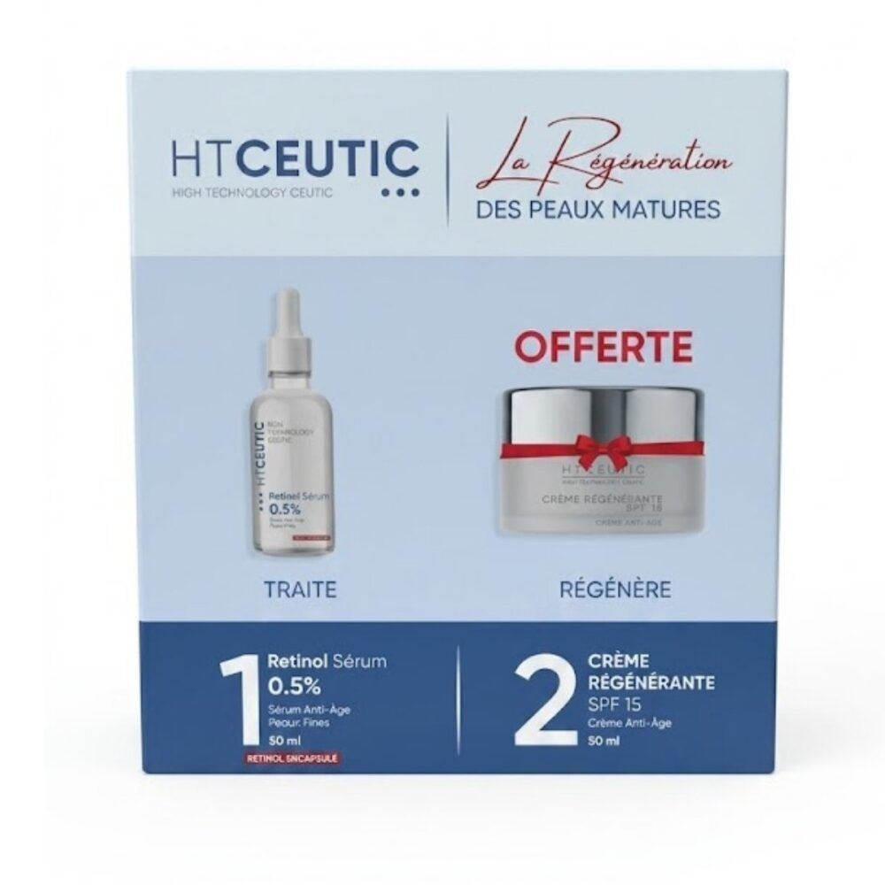 Ht Ceutic Retinol Serum 05 50ml Creme Regenerante Spf15 50ml Offerte
