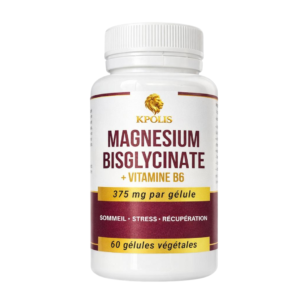 Kpolis Magnesium Bisglycinate Vitamine B6 60 Gelules