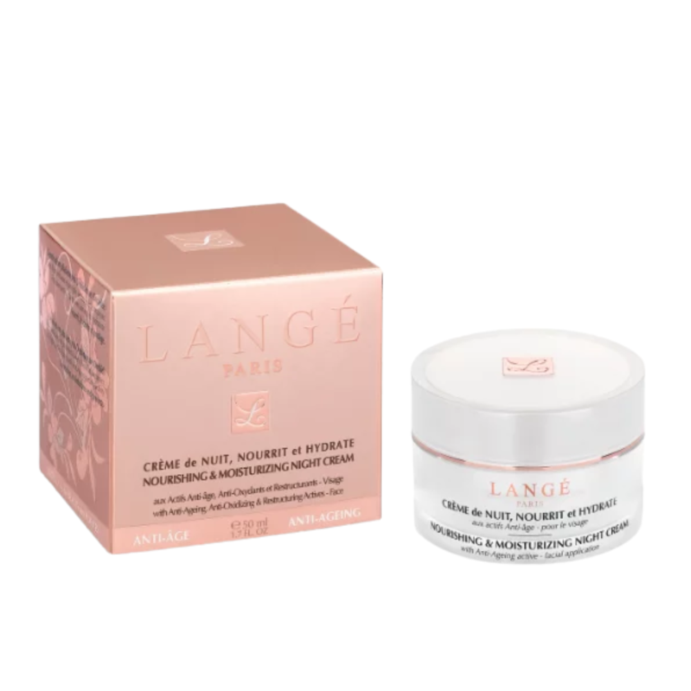 Lange Creme De Nuit Nourrit Et Hydrate 50ml