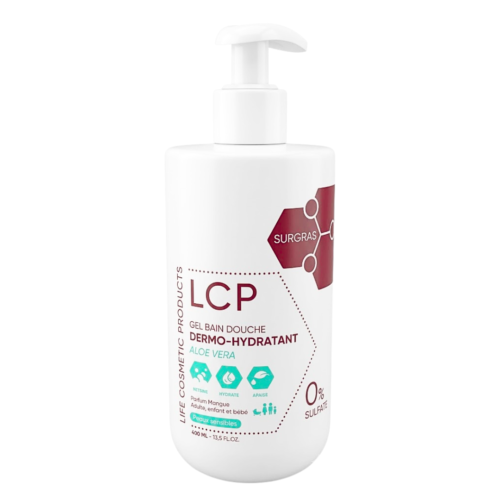 Lcp Gel Douche Aloe Vera Psensibles 400ml