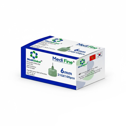 Medi Fine Aiguille Stylo Dinsuline 6mm 31g100pcs