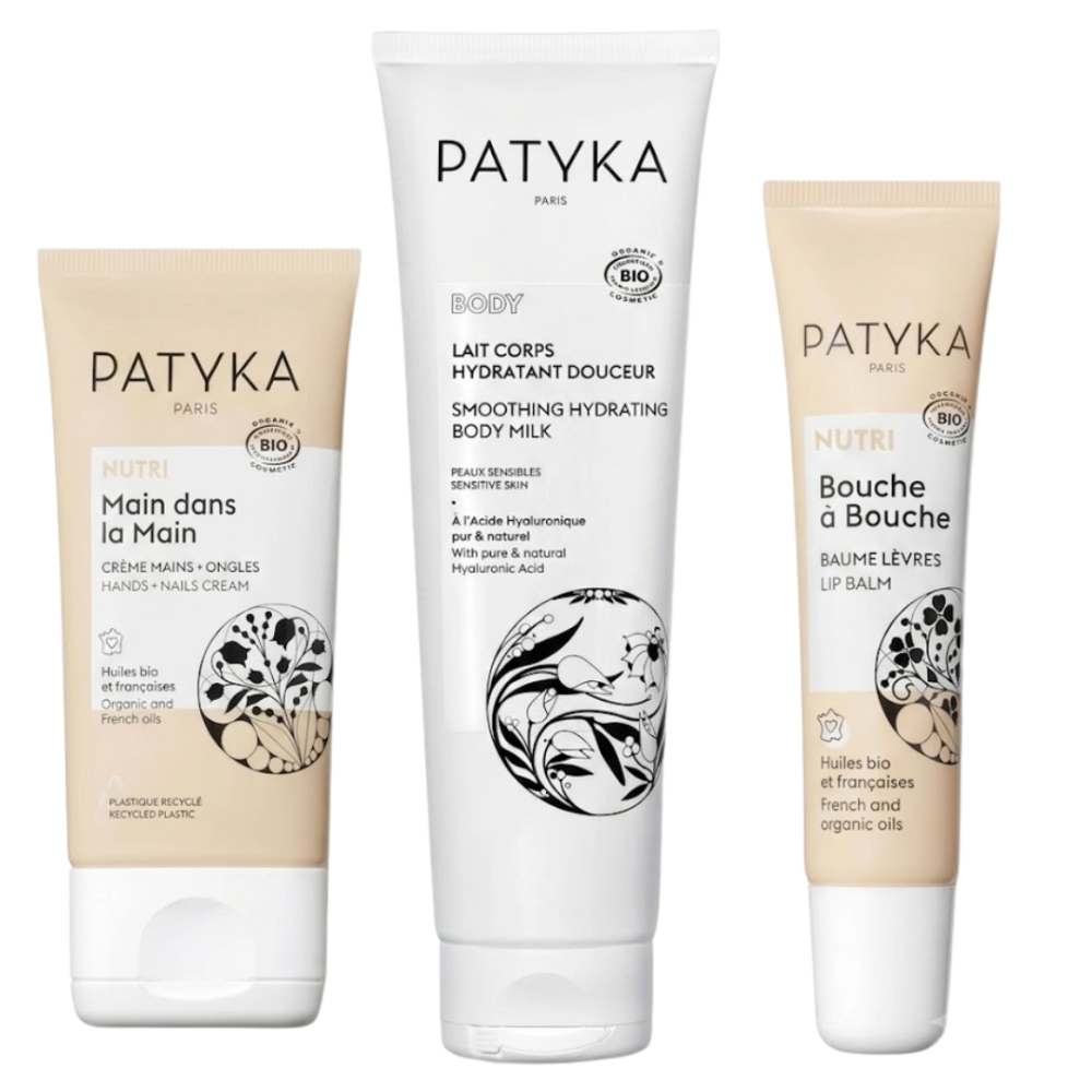 Patyka Lait Corpsnutri Mainsnutri Bouche Coffret