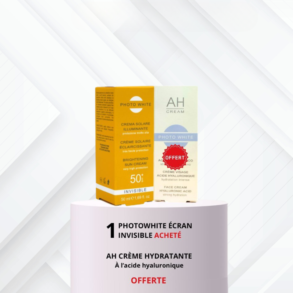 Photo White Ecran Invisible Spf 50 Ah Cream 30ml Offert