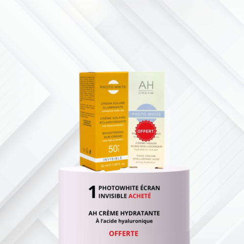 Photo White Ecran Invisible Spf 50 Ah Cream 30ml Offert