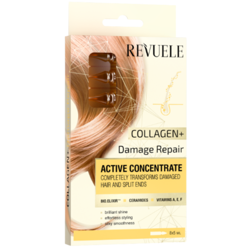 Revuele Ampoules Active Hair Concentrate Collagendamage Repair 85ml
