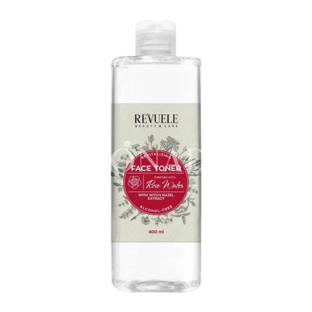 Revuele Face Toner With Witch Hazel And Rose Water 400ml