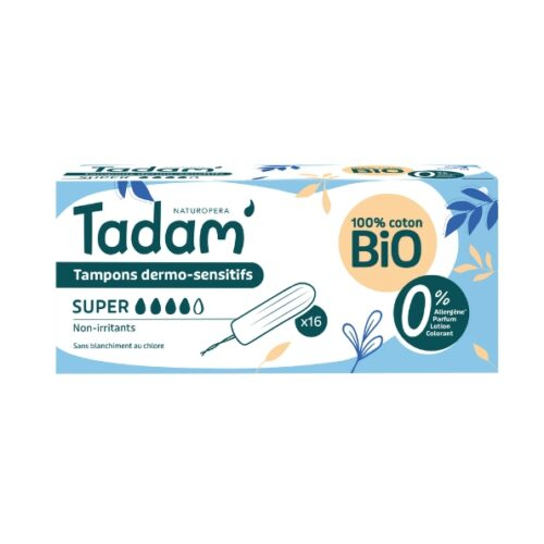Tadam Tampons Super Sans Applicateur 16u