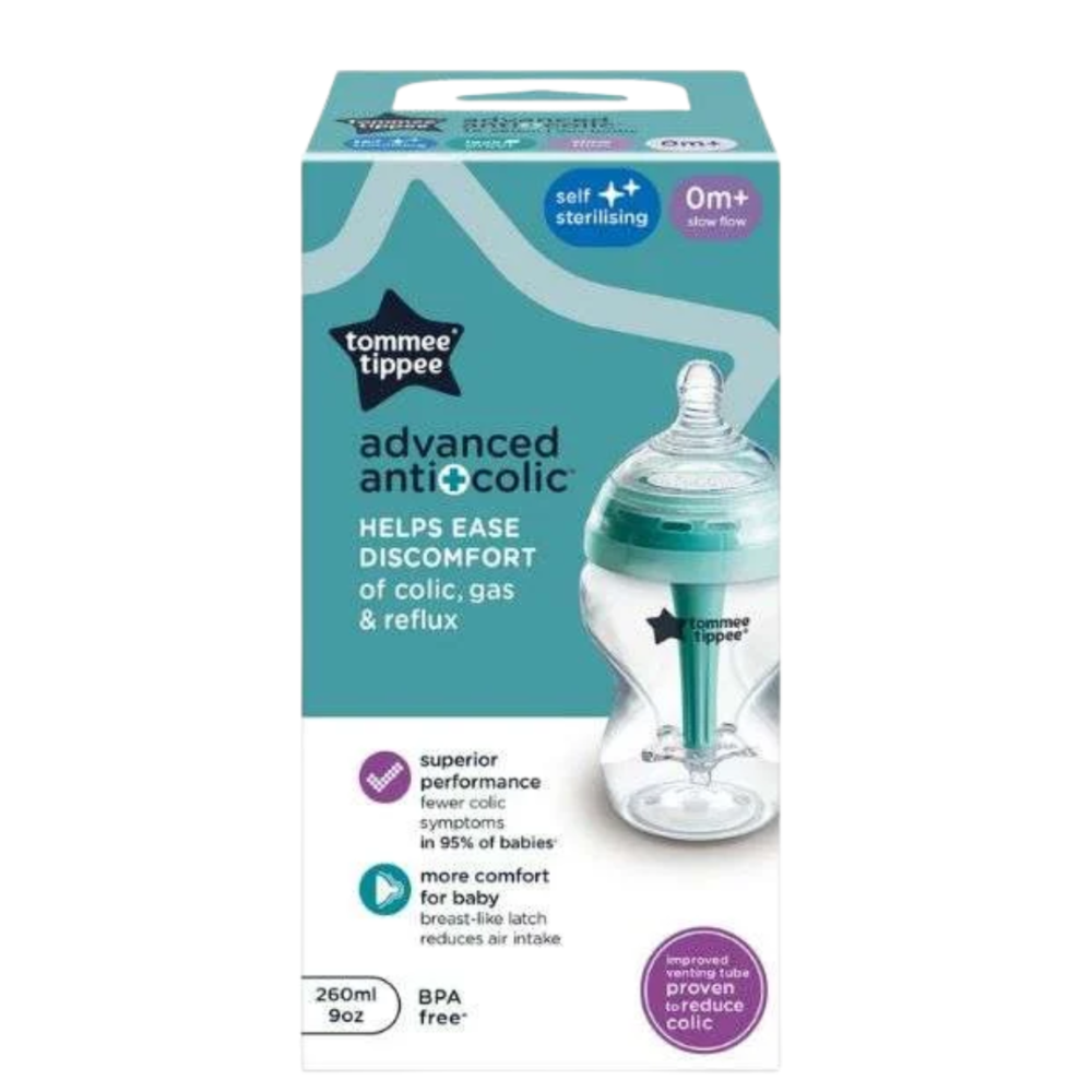 Tommee Tippee Biberon Anti Colic Decor 260ml 0m Ref 42256987