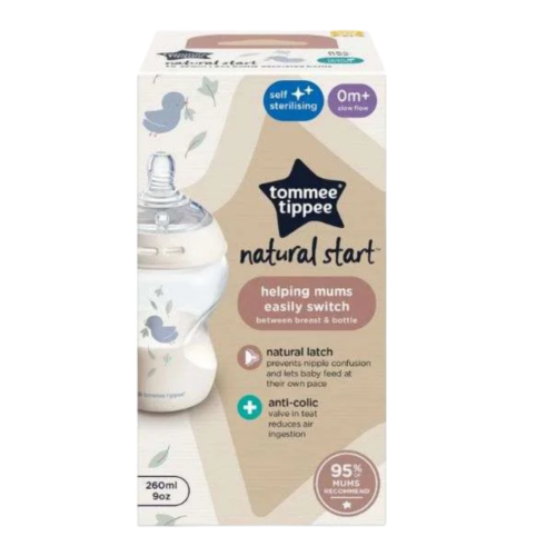 Tommee Tippee Biberon Natural Start 260ml 0m Ref 422871 P1