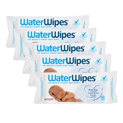 Waterwipes Lingettes Bebe Pack 5 Unites