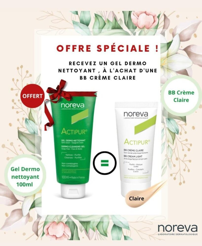 Actipur Bb Creme Claire 30mlactipur Gel Nettoyant 100ml Pack
