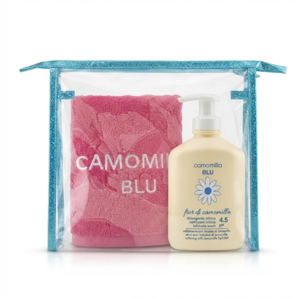 Camomilla Blu Fleur Di Camomille 300ml Serviette Et Trousse Offertes