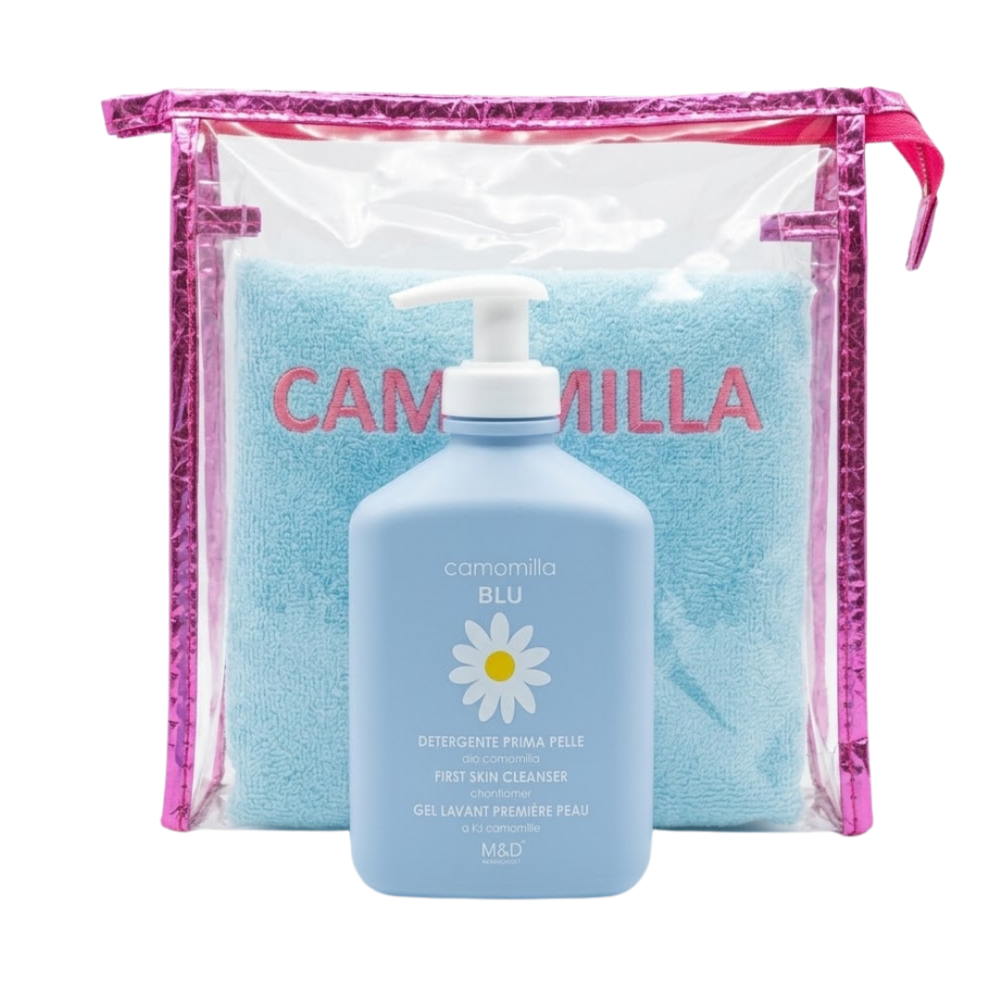 Camomilla Blu Gel Lavante Premiere Peau 300mlserviette Trousse