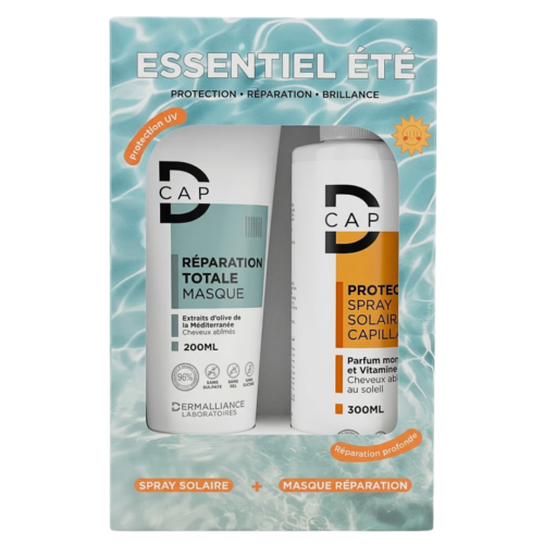 D Cap Masque Total 200mlspray Solaire Capillaire 300ml Pack