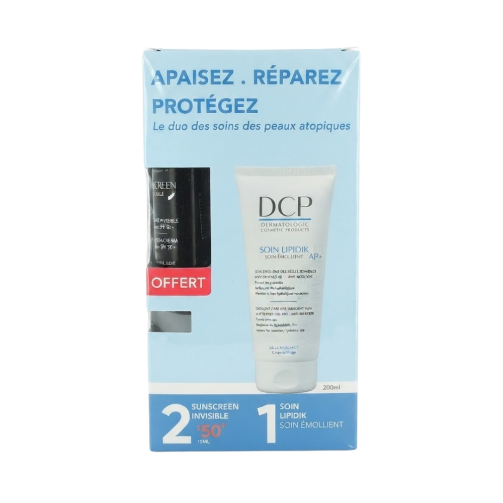 Dcp Soin Lipidik Ap 200ml Mini Sunscreen Ecran 15ml Offert
