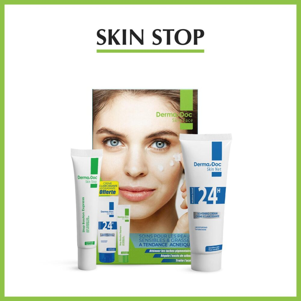 Dermadoc Stop Bouton Express 15ml Creme Eclaircissante 50ml Offerte