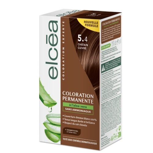 Elcea Coloration Chatain Cuivre 54