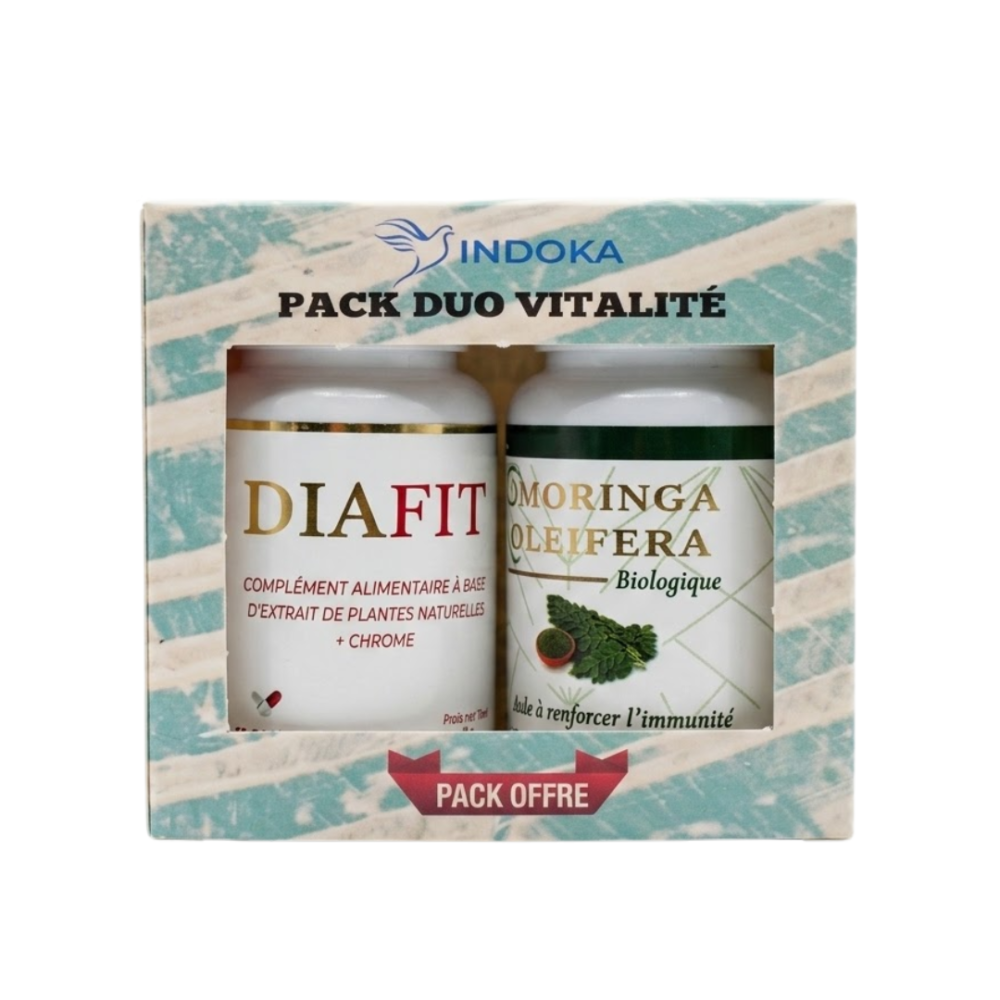 Indoka Diafit 60gelulemoringa Oleifera 90comprimes Pack