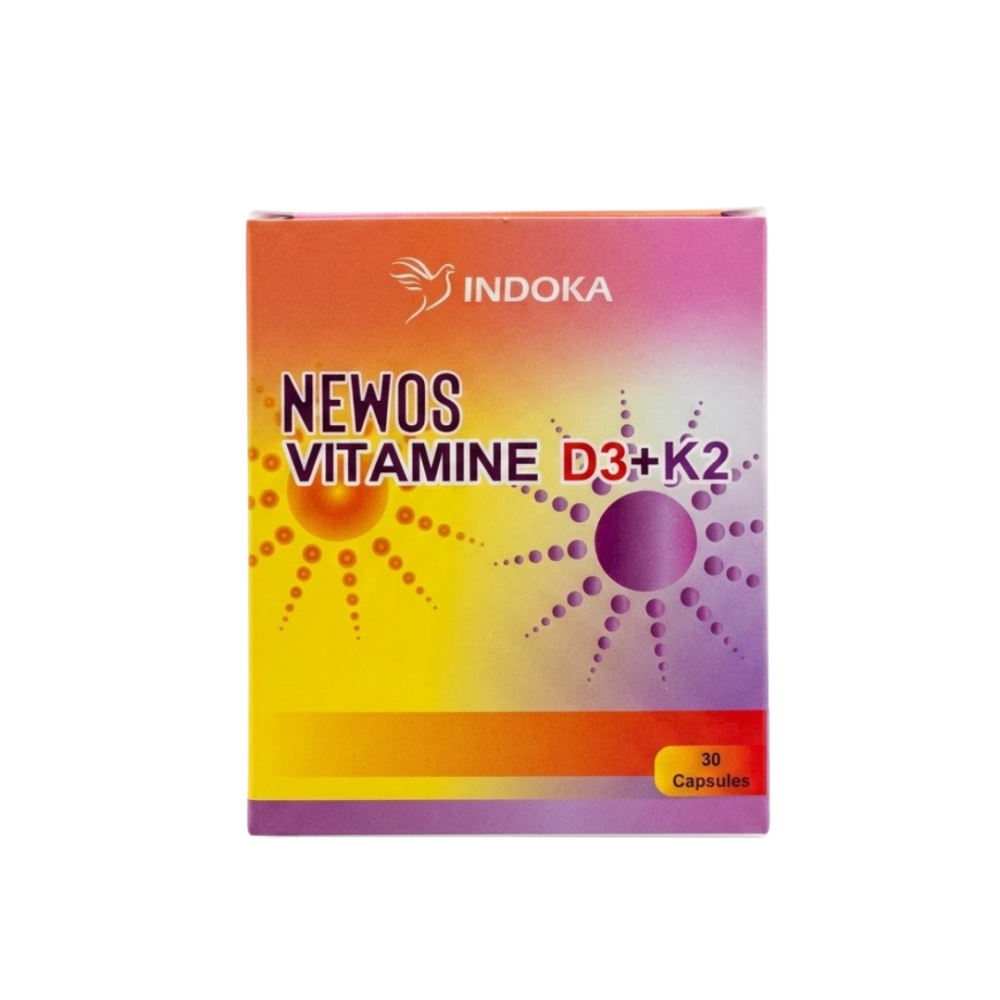 Indoka Newos Vitamine D3k2 30 Capsules