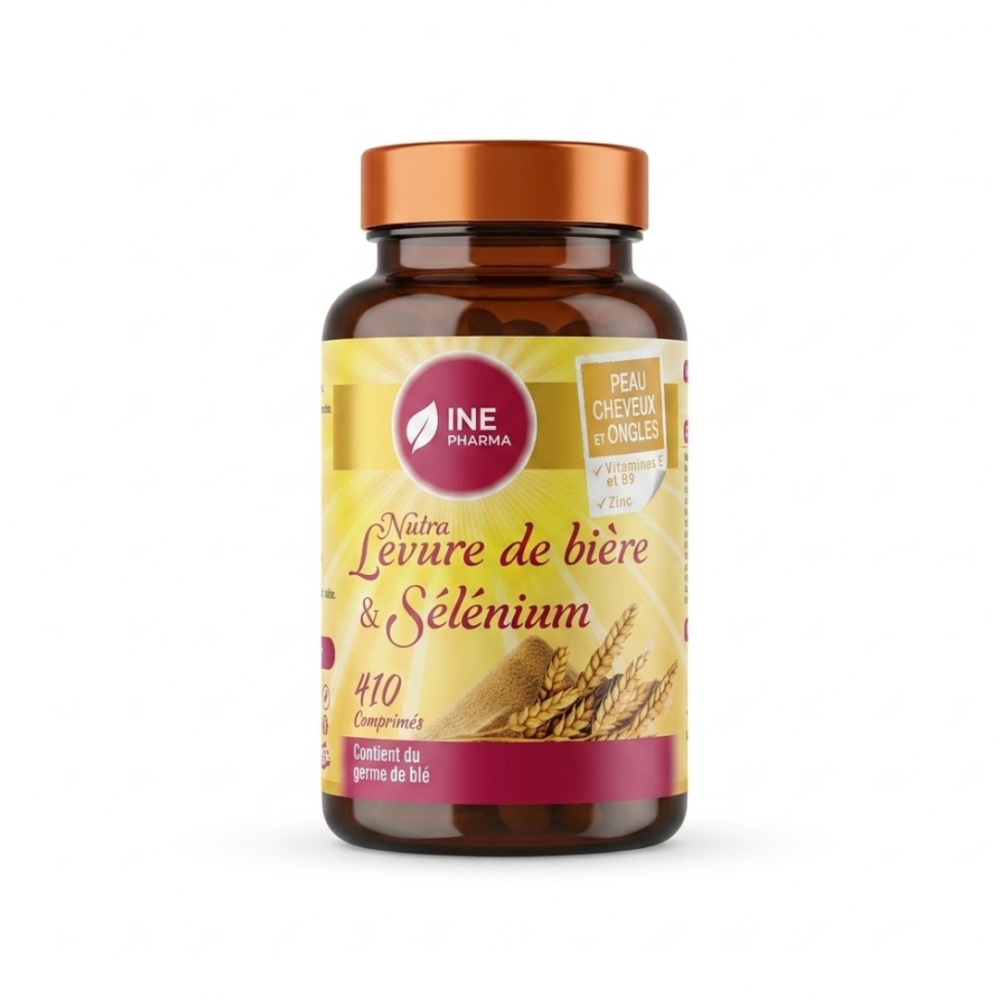 Ine Pharma Levure De Biere Selenium 410 Comprimes