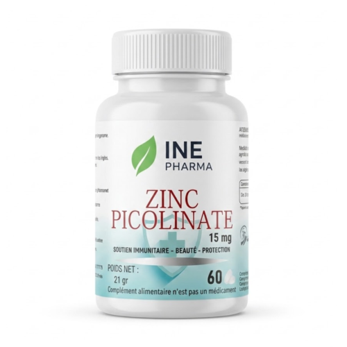 Ine Pharma Zinc Picolinate 15mg 60 Comprimes