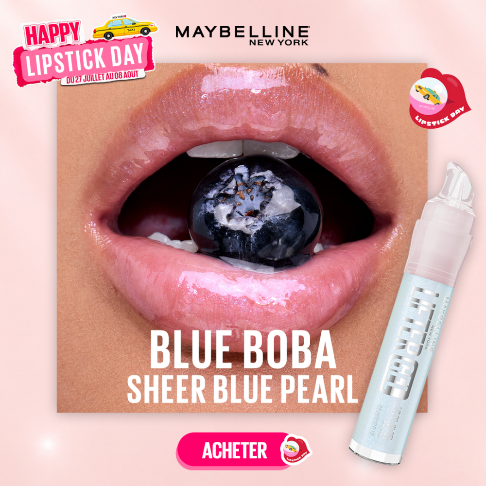 Maybelline Lifter Gel Oil In Gel Lip Gloss 002 Blue Boba