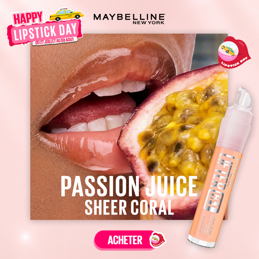 Maybelline Lifter Gel Oil In Gel Lip Gloss 003 Passion Juice