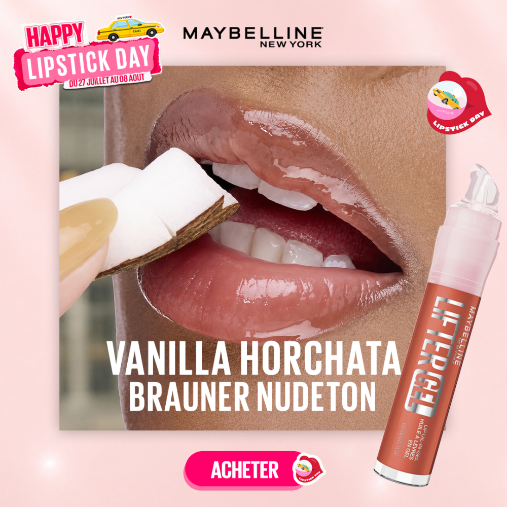 Maybelline Lifter Gel Oil In Gel Lip Gloss 007 Vanilla Horchata