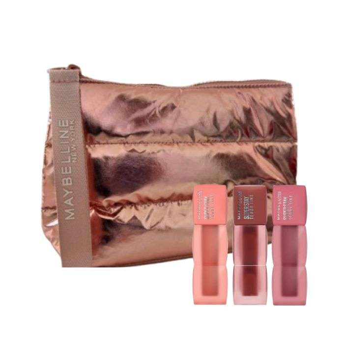 Maybelline Lot De 3 Superstay Teddy Tint 10 15 55 Trousse Offerte