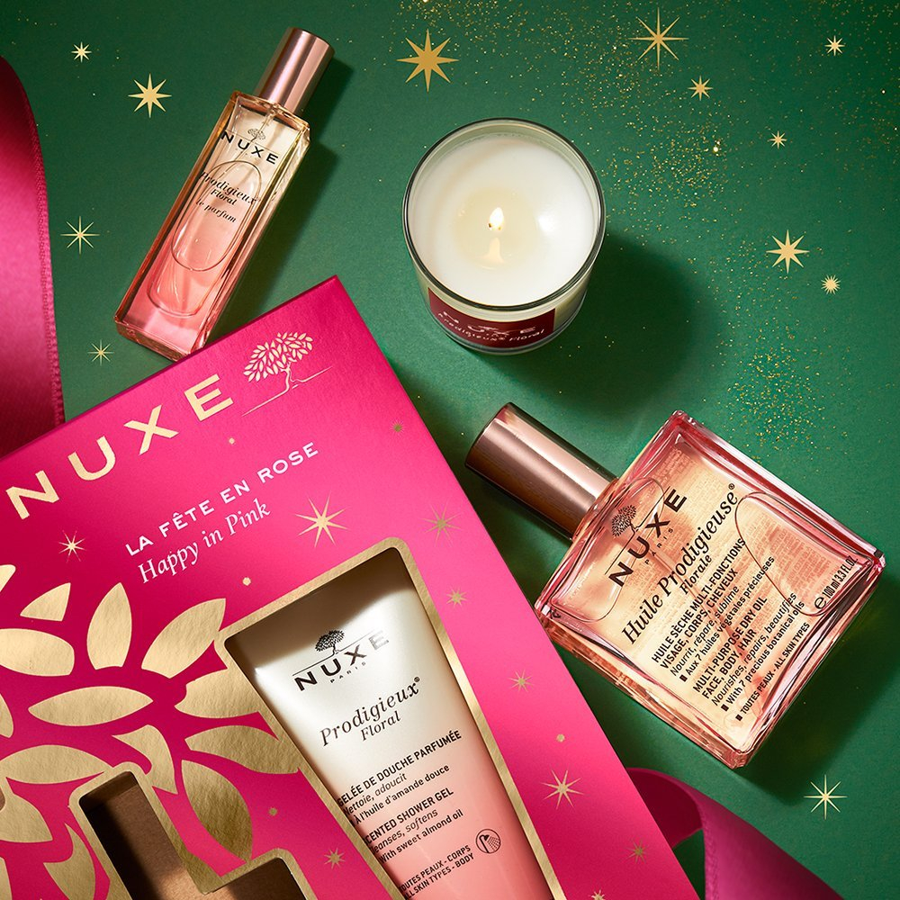 Nuxe Coffret Noel La Fete En Rose