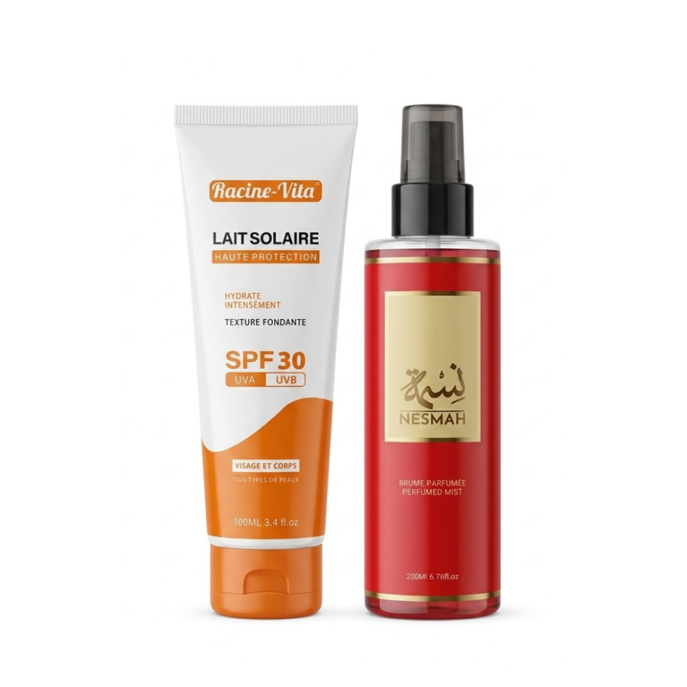 Racine Vita Lait Solaire Spf30 100mlbrume Parfumee Nesmah Pack