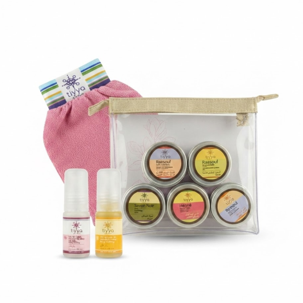 Tiyya Trousse Voyage Rituel Hammam