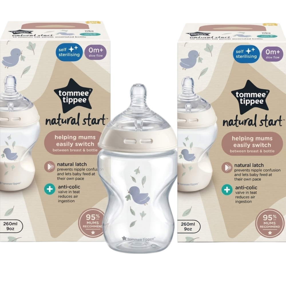Tommee Tippee Biberon Natural Start 2x260ml 0mois Refrence 42252091