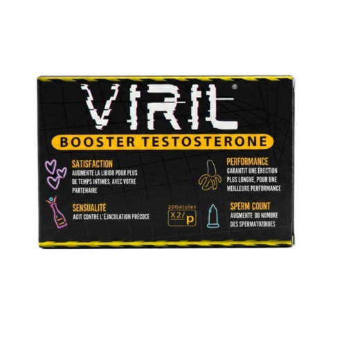 Viril Booster Testosterone 20 Gelules