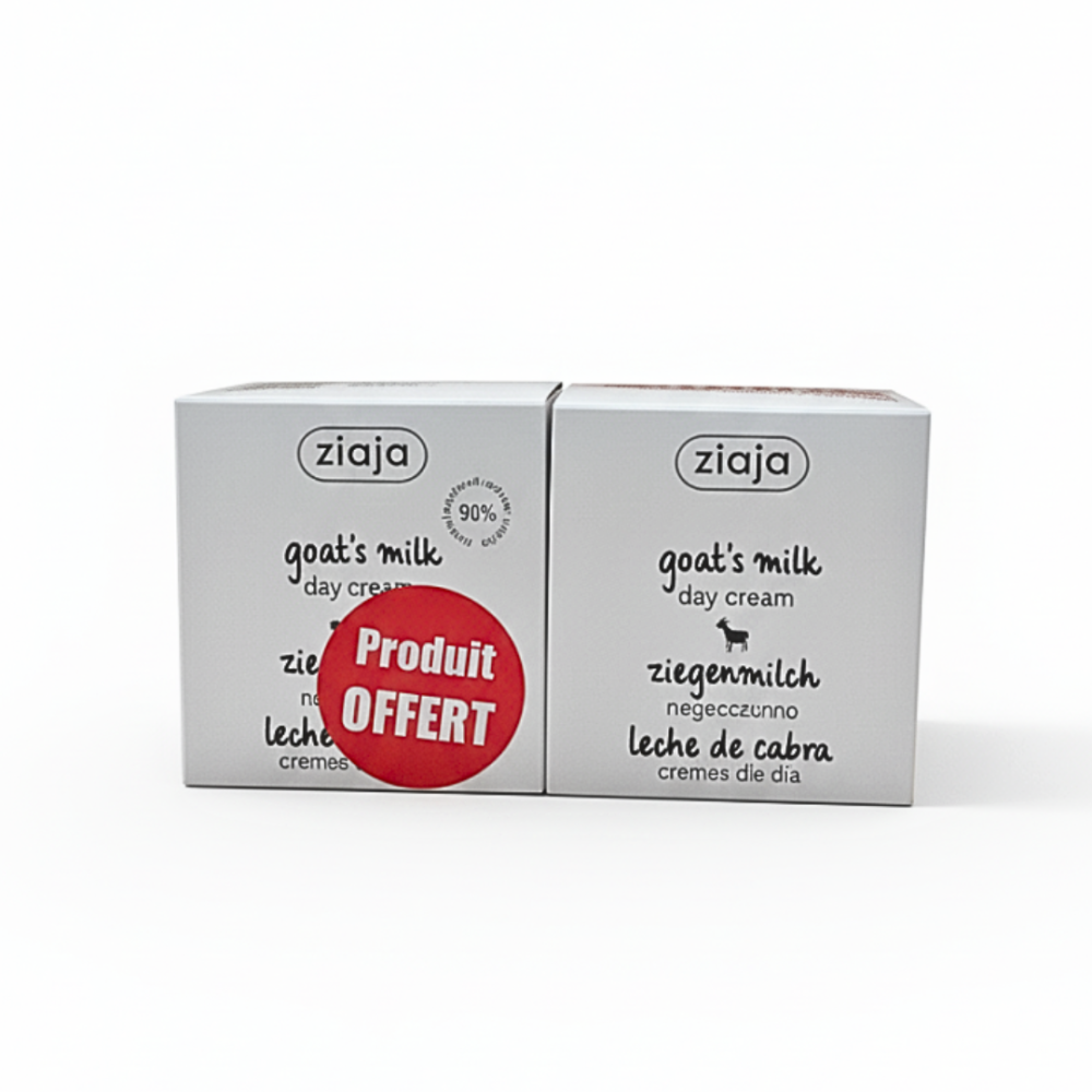 Ziaja Goat Milk Au Lait De Chevre Creme De Jour 50mlcreme De Nuit 50ml
