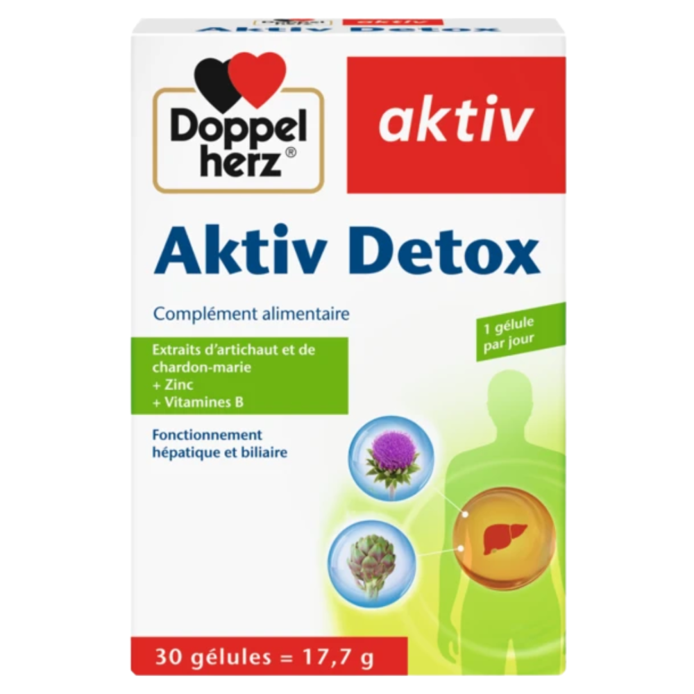 Doppel Herz Aktiv Detox 30gelules