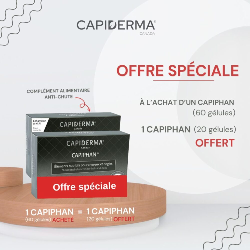 Capiderma Capiphan Ongles Cheveux 60capsules Capiphan 20 Gelules Offert