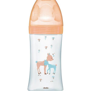 Dodie Biberon Verre Sensation 0 6 M 3 Vitesses Debit 2 Beige Biche 270 Ml