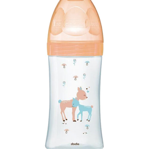 Dodie Biberon Verre Sensation 0 6 M 3 Vitesses Debit 2 Beige Biche 270 Ml