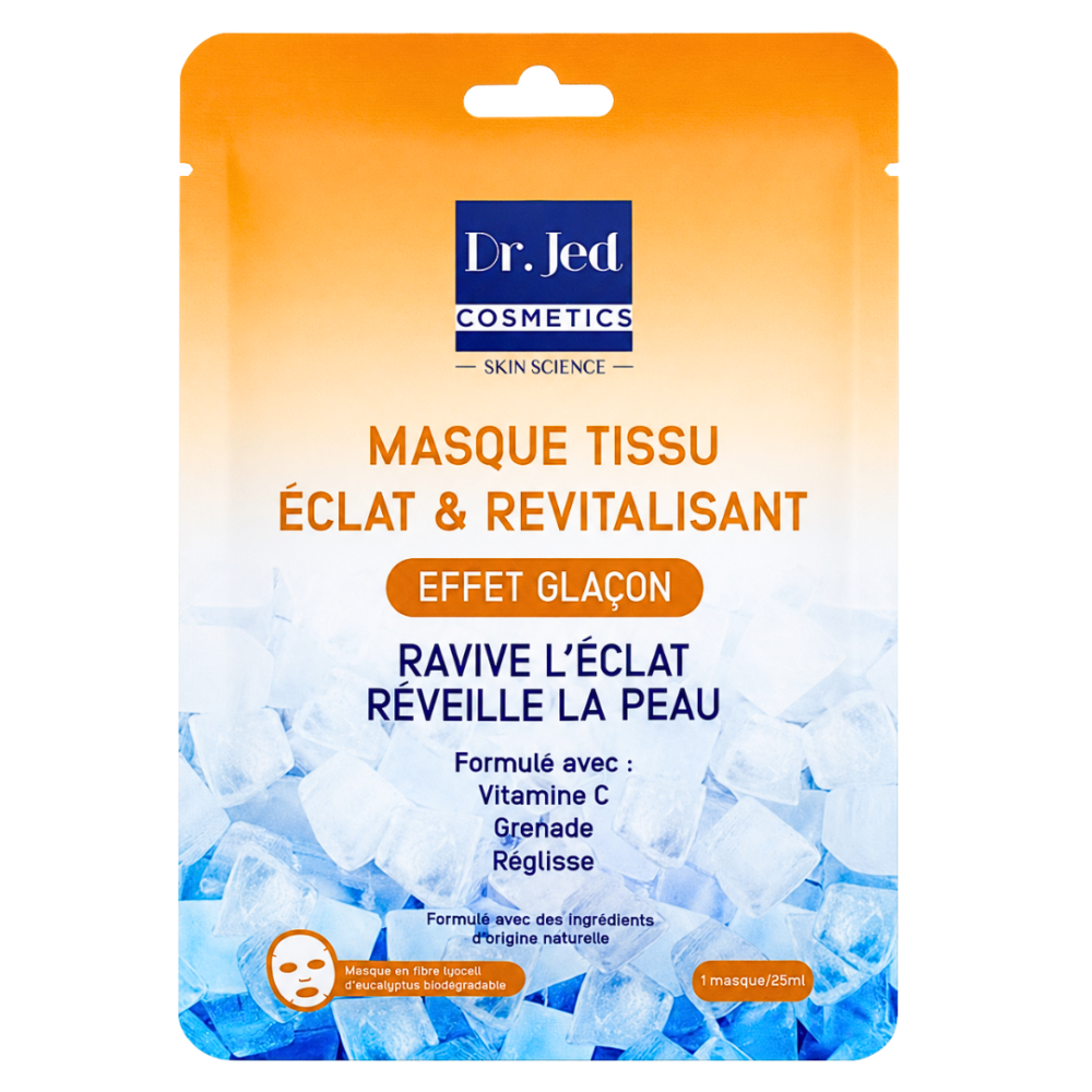 Dr Jed Masque Tissu Eclat Revitalisant 25ml