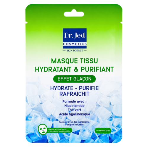 Dr Jed Masque Tissu Hydratant Purifiant 25ml