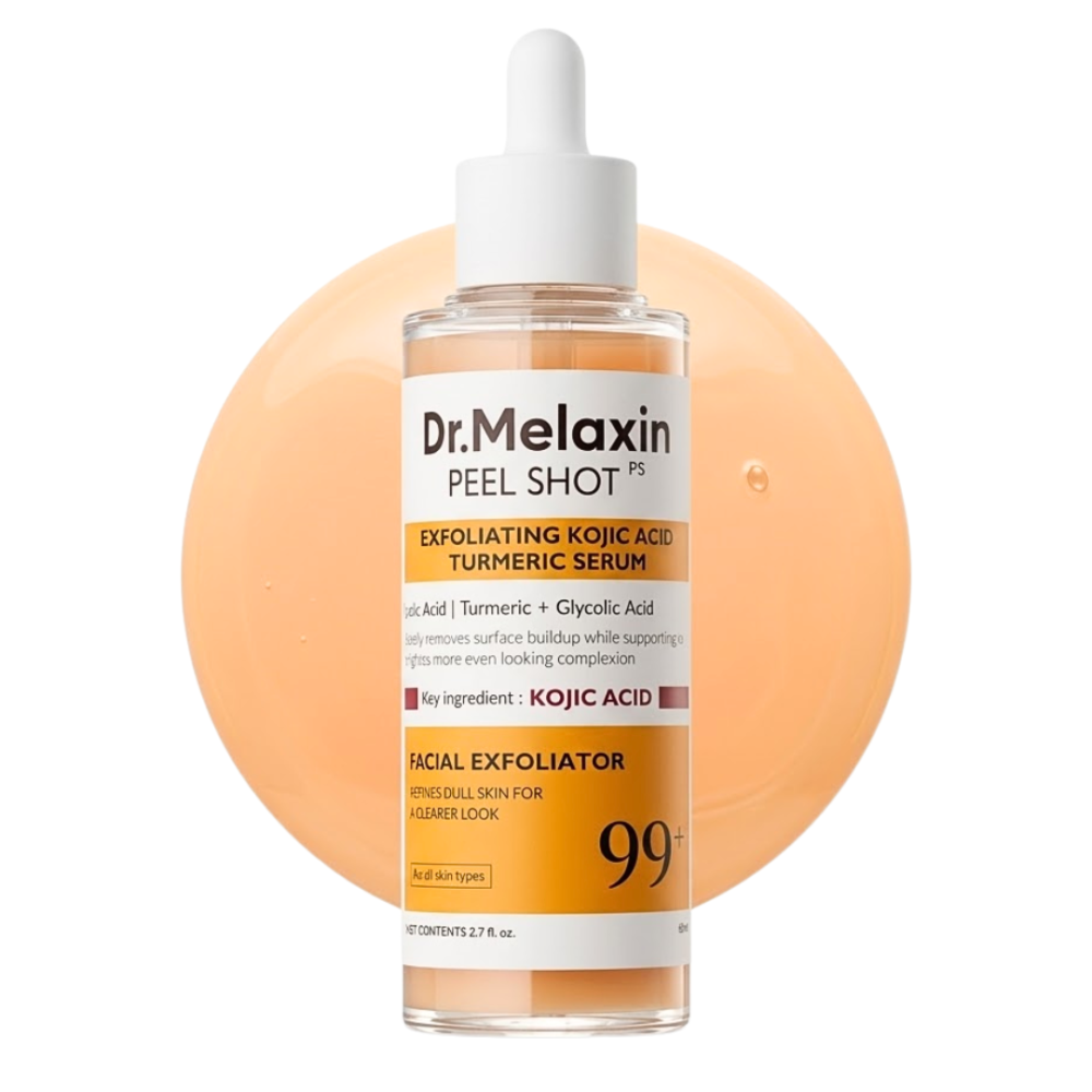 Drmelaxin Peel Shot Exfoliating Kojic Acid Turmeric Serum 80ml