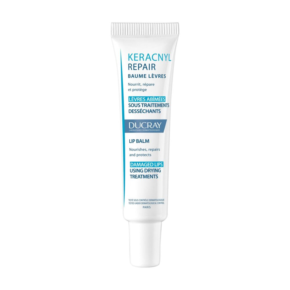 Ducray Baume Reparateur Levres Abimees Par Les Traitements Anti Acneique Oral Keracnyl Repair 15 Ml