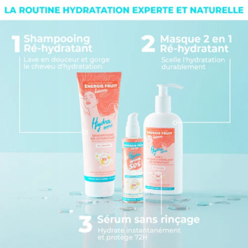 Energie Fruit Haircare Hydra Monoi Shampoing Re Hydratant 250ml 2