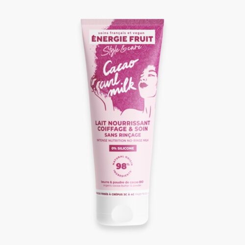 Energie Fruit Style And Care Cacao Curl Milk Lait Nourrissant Coiffage Et Soin Sans Rincage 200ml 5