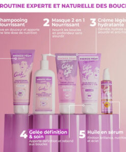 Energie Fruit Style And Care Coco Curl Jelly Gelee Boucles Definition Et Soin Sans Rincage 200ml 2