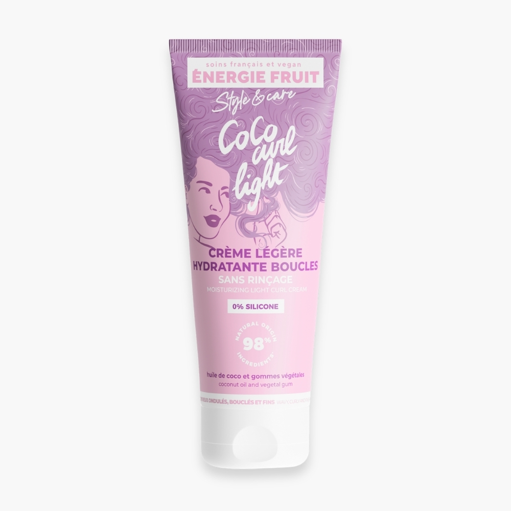 Energie Fruit Style And Care Coco Curl Light Creme Legere Hydratante Boucles Sans Rincage 250ml 5