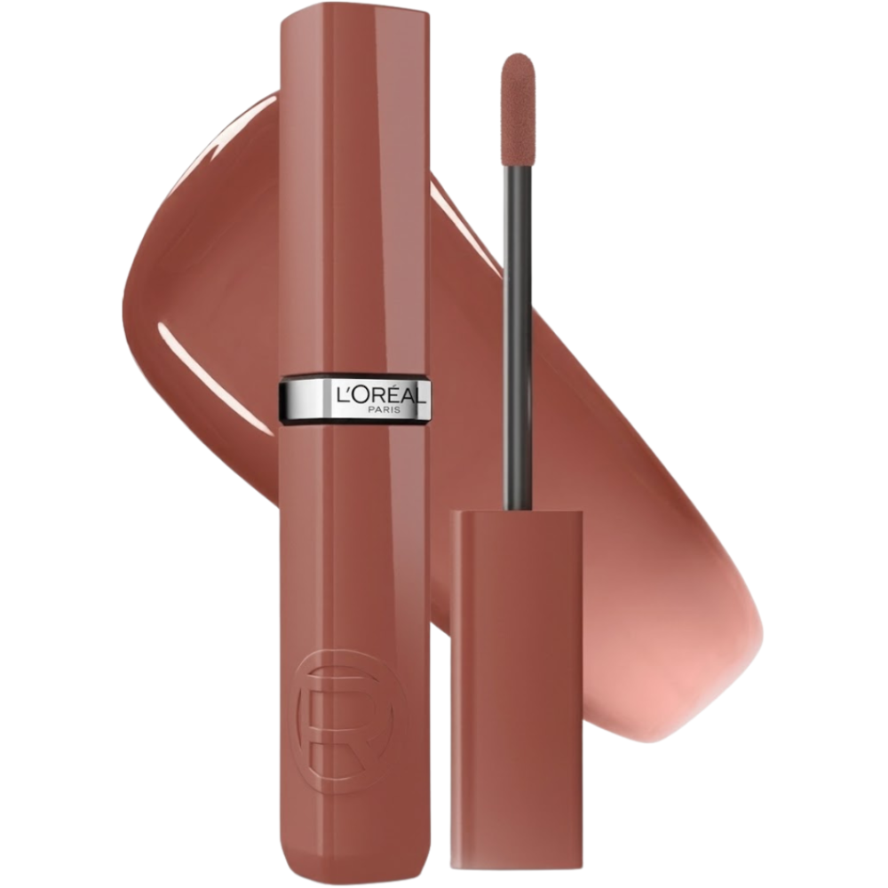 L Oreal Paris Rouge A Levres Laque Resistance 515 Brown Espresso