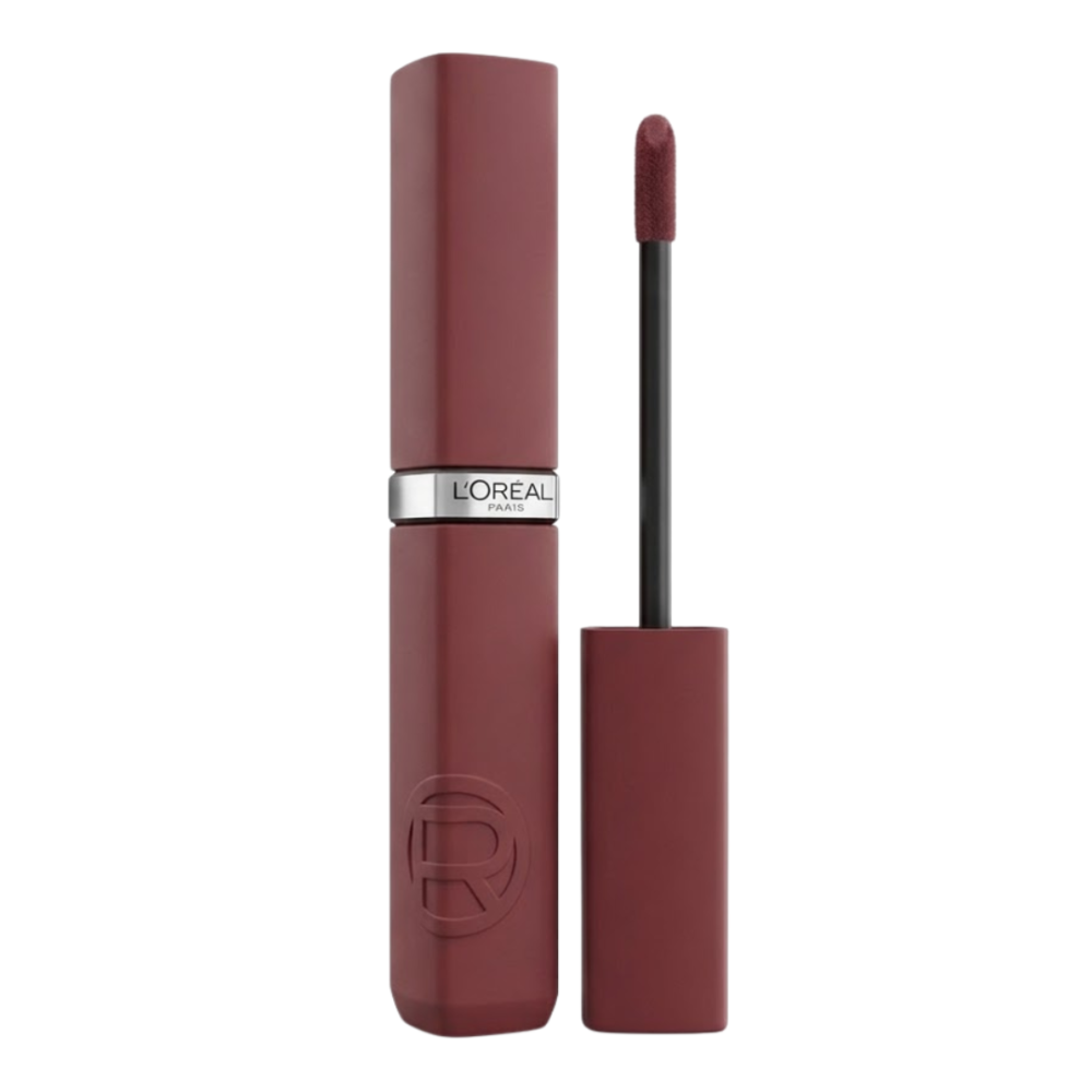 L Oreal Paris Rouge A Levres Laque Resistance 625 Midnight Bordeaux